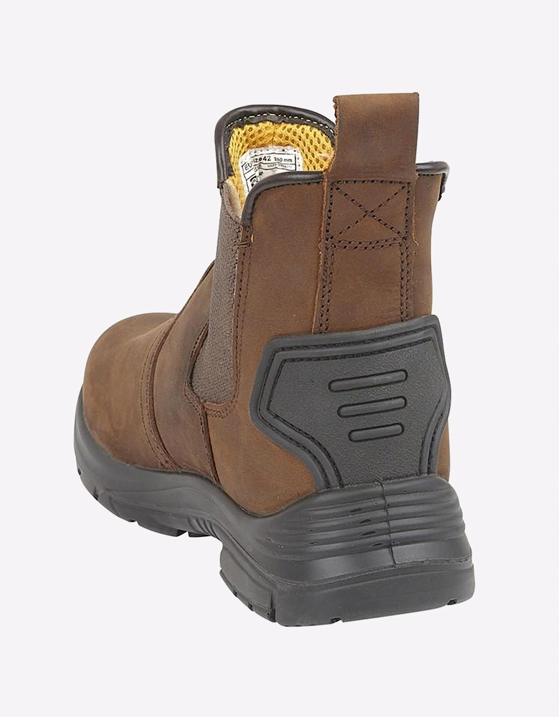 Grafters Lancaster Safety Boots Mens (Extra Wide Fit) Brown