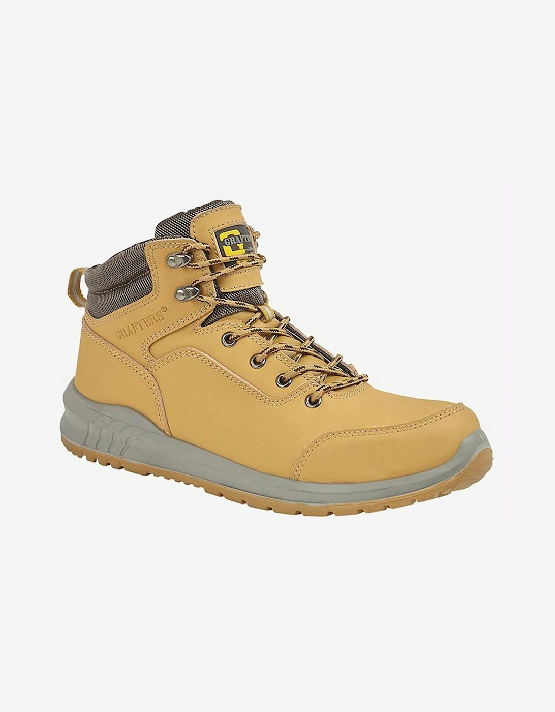 Grafters Action Safety Boots Mens Honey