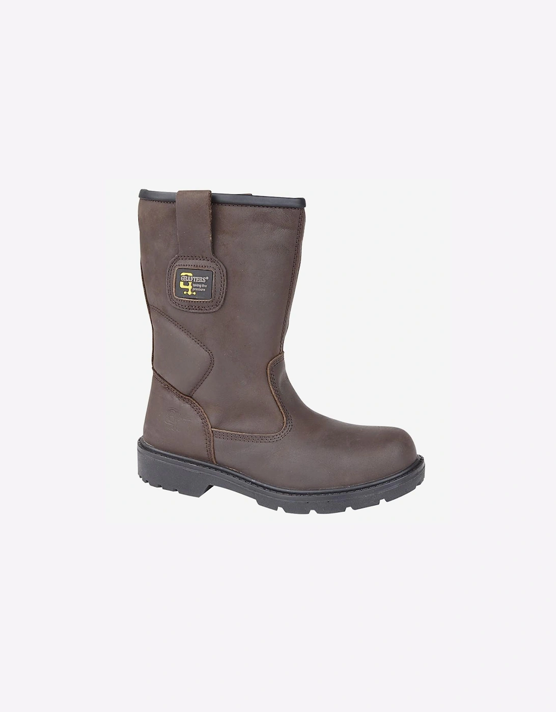 Grafters Chandler Waterproof Safety Rigger Mens Brown