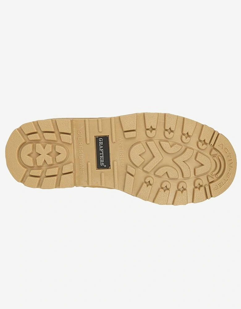 Grafters Grinder Safety Dealer Boots Mens Honey