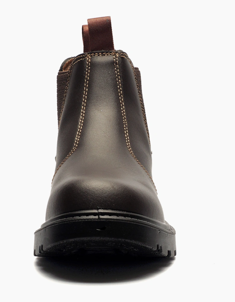 Grafters Grinder Safety Dealer Boots Mens Brown