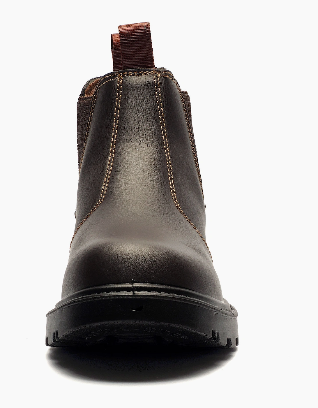 Grafters Grinder Safety Dealer Boots Mens Brown