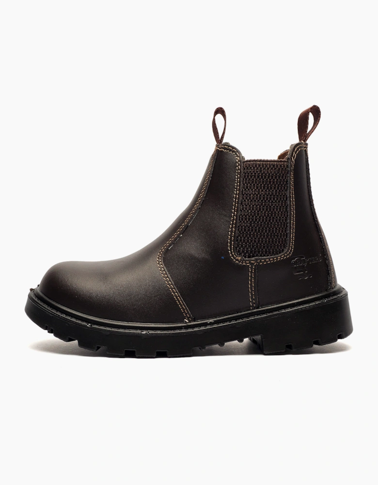 Grafters Grinder Safety Dealer Boots Mens Brown