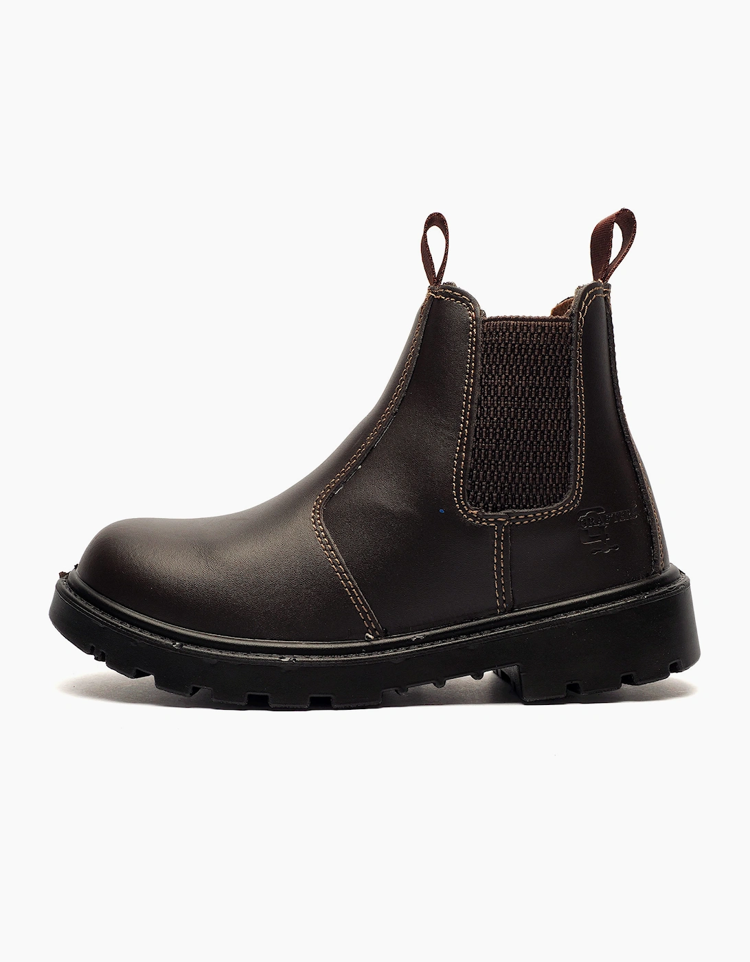 Grafters Grinder Safety Dealer Boots Mens Brown
