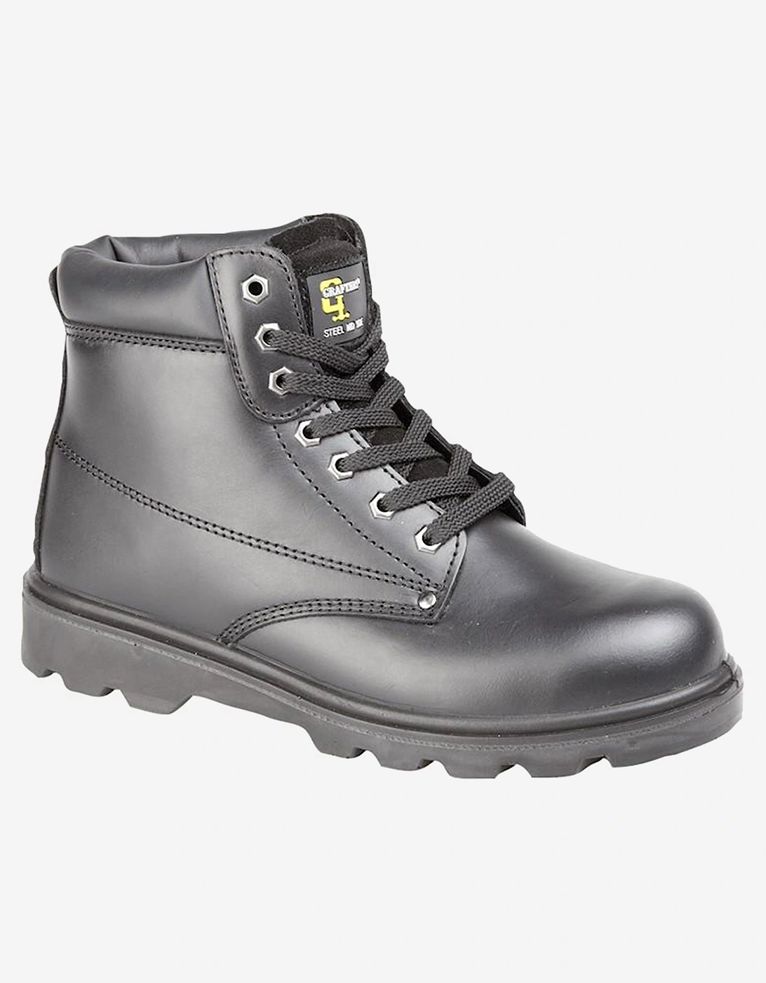 Grafters Globe Padded Safety Leather Mens Black