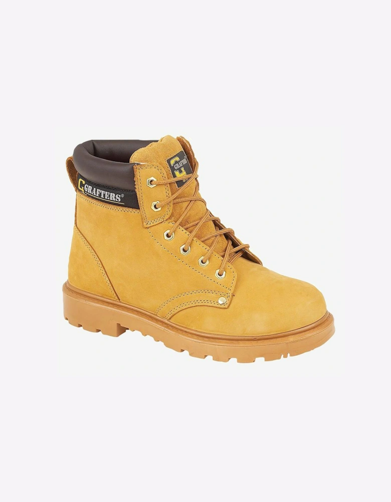 Grafters Apprentice Safety Boots Mens Honey