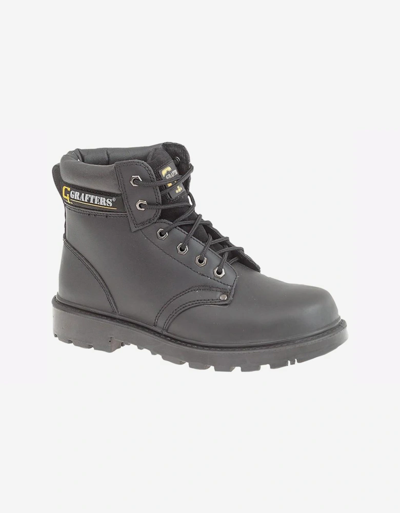 Grafters Apprentice Safety Boots Mens Black