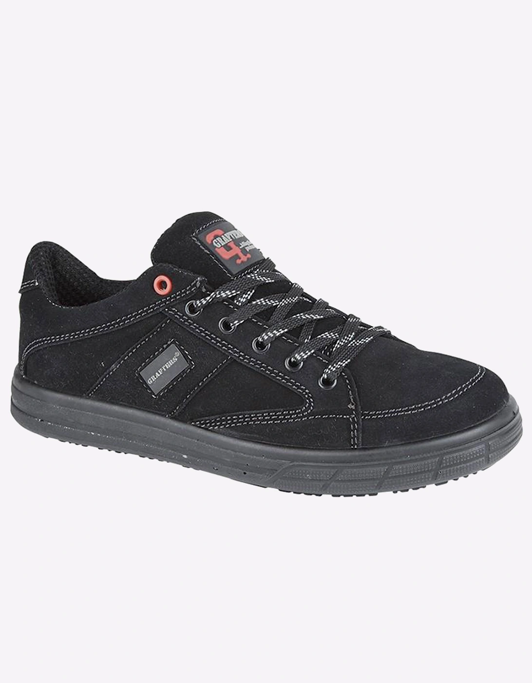 Grafters Matinez Safety Trainers Mens Black