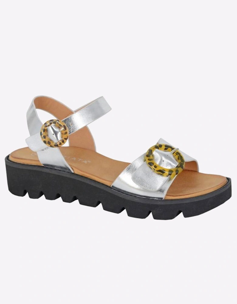 Cipriata Mimi Wedge Sandal Womens Silver