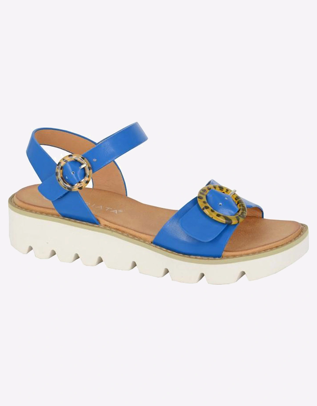 Cipriata Mimi Wedge Sandal Womens Blue