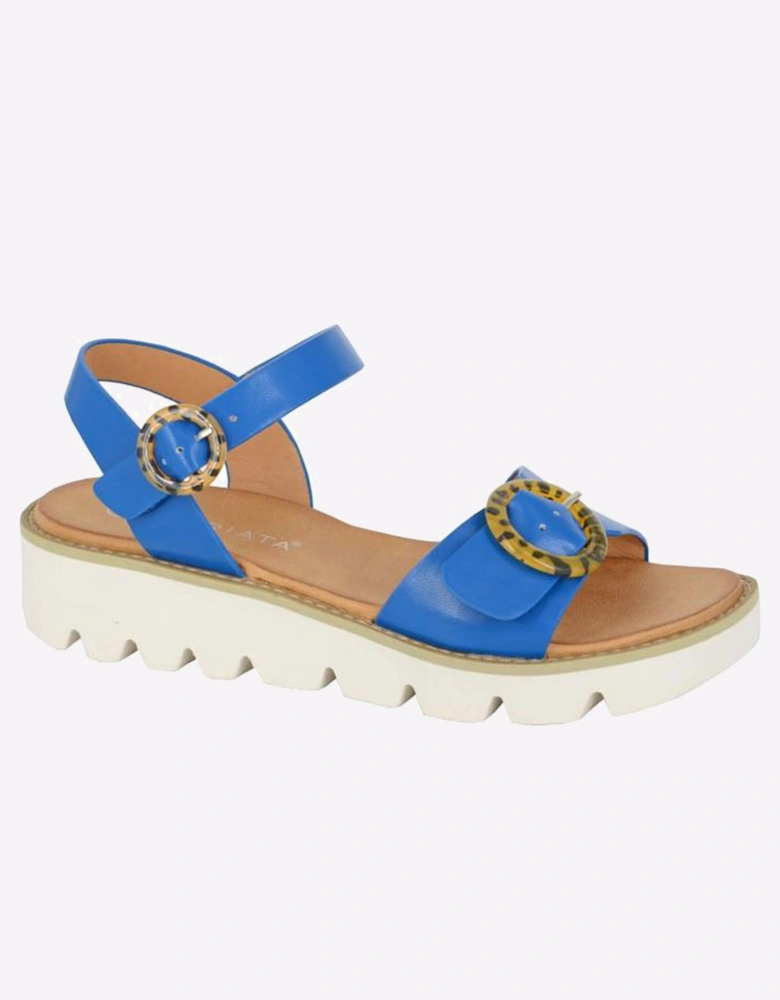 Cipriata Mimi Wedge Sandal Womens Blue