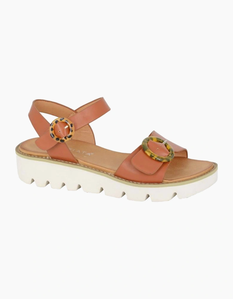 Cipriata Mimi Wedge Sandal Womens Tan