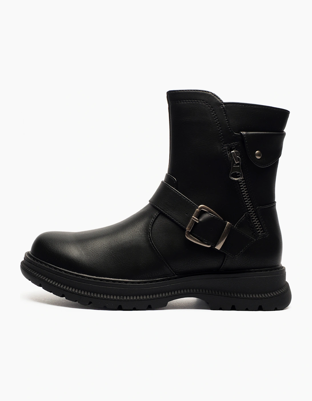 Cipriata Tilda Memory Foam Womens Zip Boots Black
