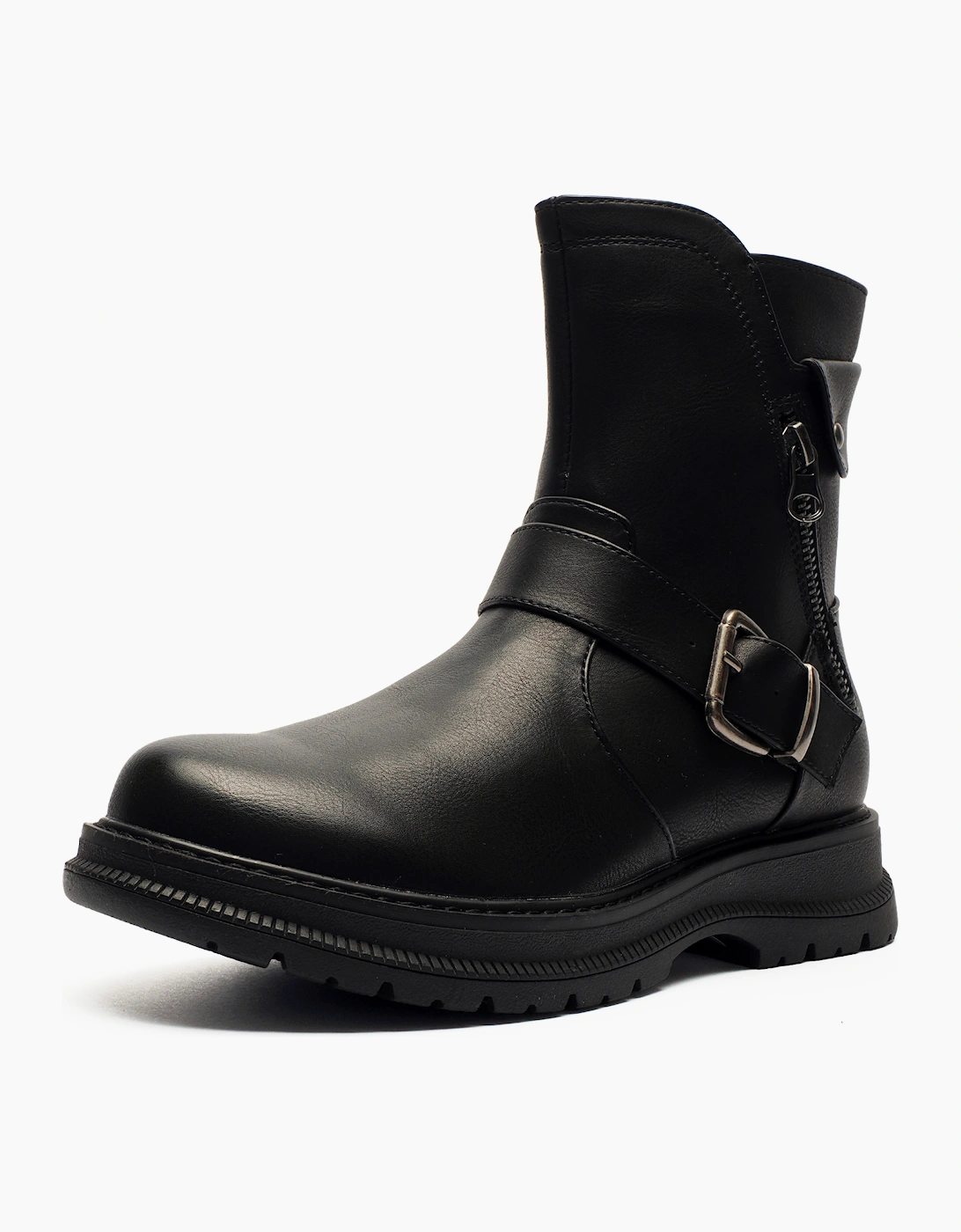 Cipriata Tilda Memory Foam Womens Zip Boots Black