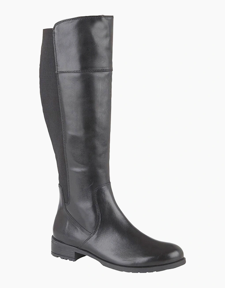 Cipriata Silvia Memory Foam Womens Knee High Boots Black