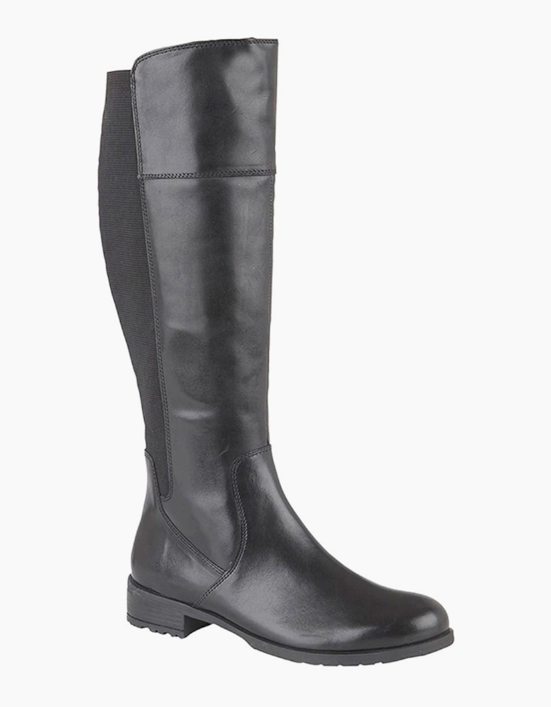 Cipriata Silvia Memory Foam Womens Knee High Boots Black