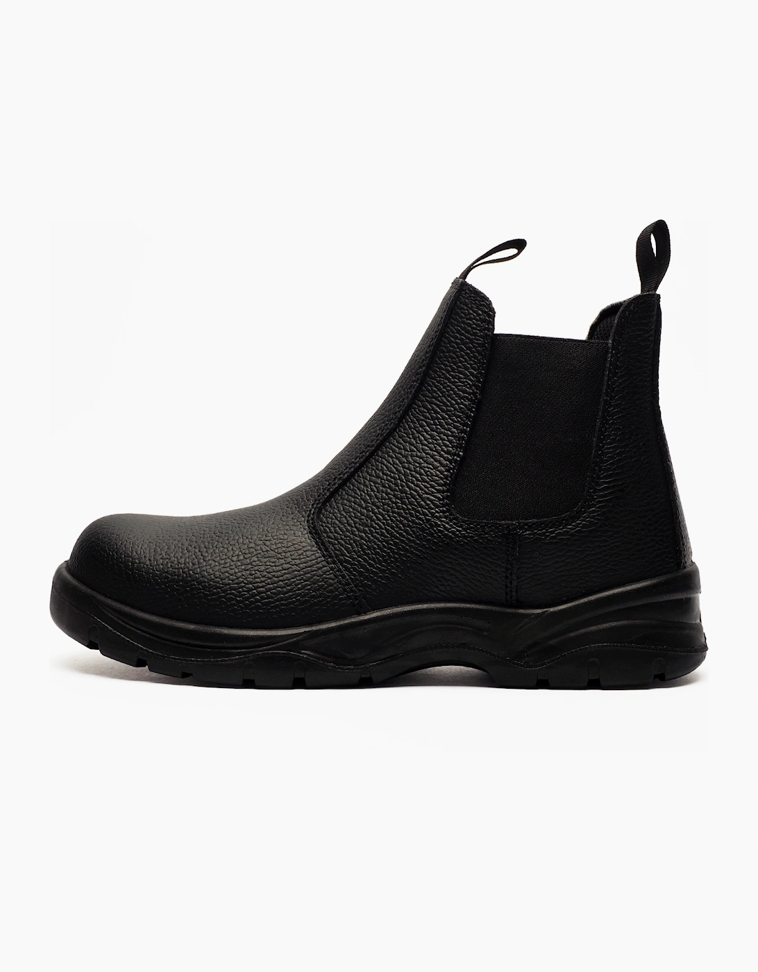 Grafters San Diego Mens Leather Safety Boots Black