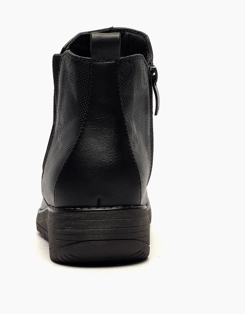Cipriata Debora Memory Foam Ankle Boot Womens Black
