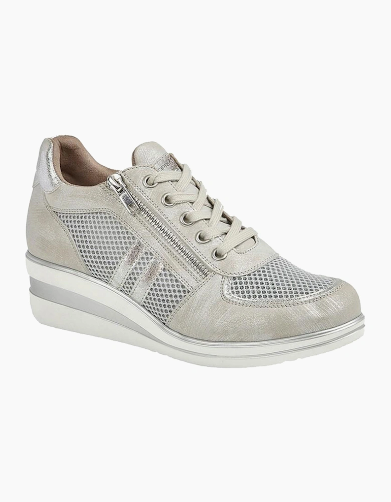 Cipriata Jone Womens Shoes Silver Metallic