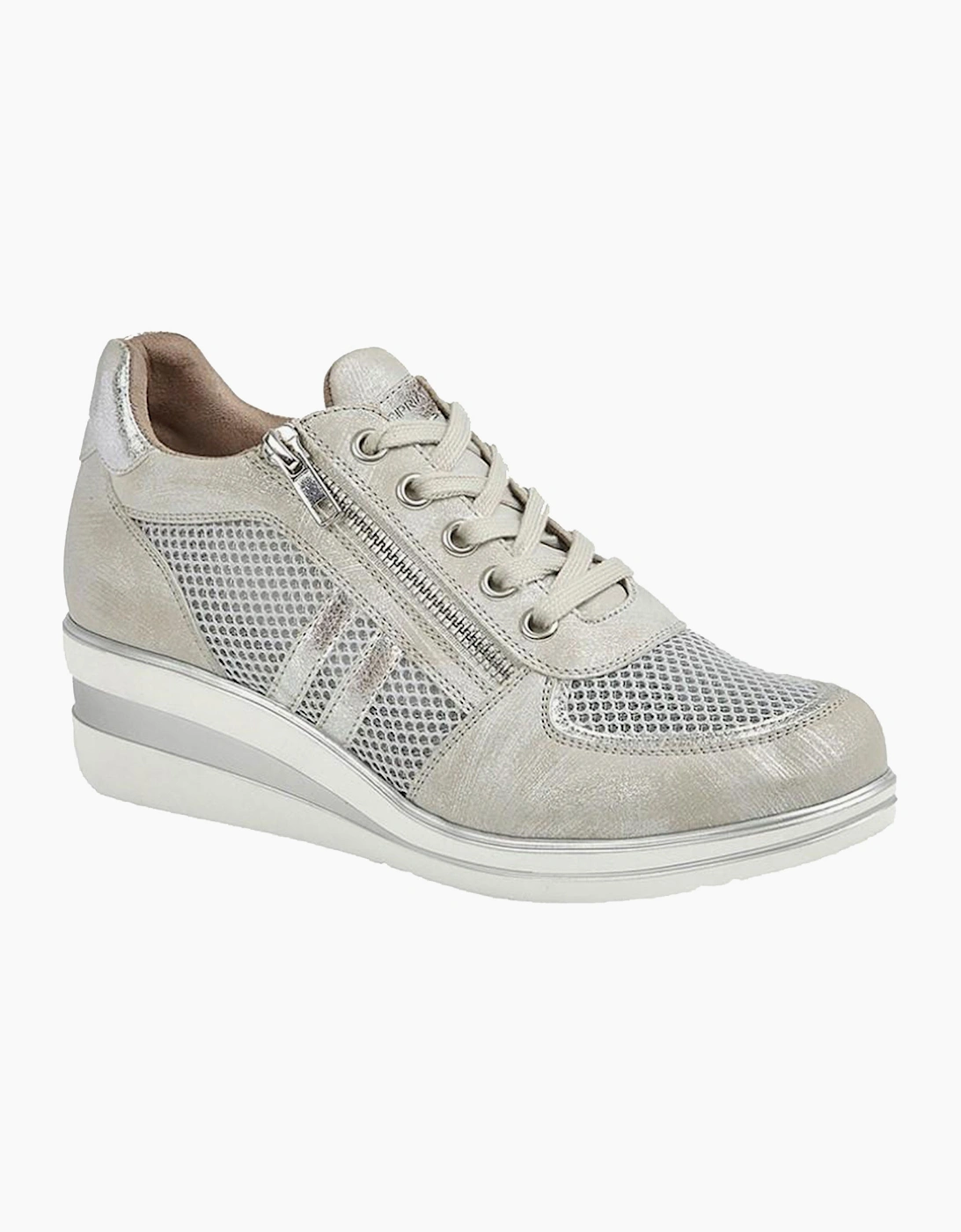 Cipriata Jone Womens Shoes Silver Metallic