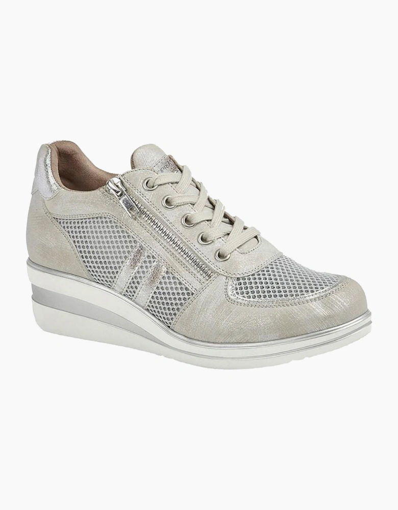 Cipriata Jone Womens Shoes Silver Metallic