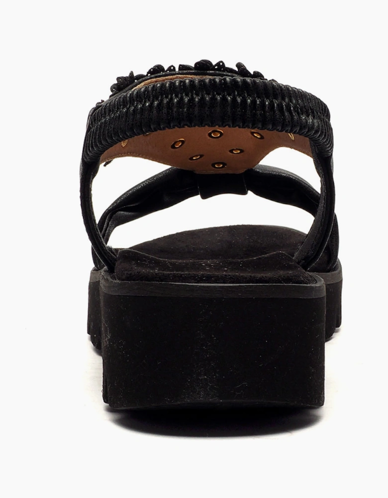 Cipriata Salvia Sandal Womens Black