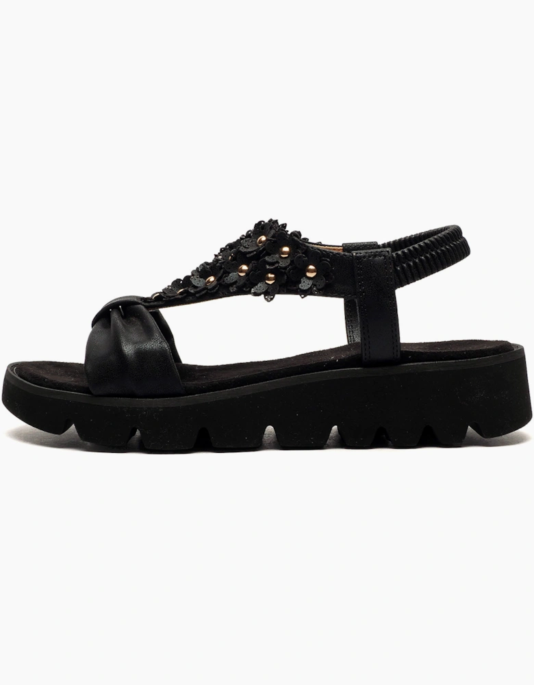 Cipriata Salvia Sandal Womens Black