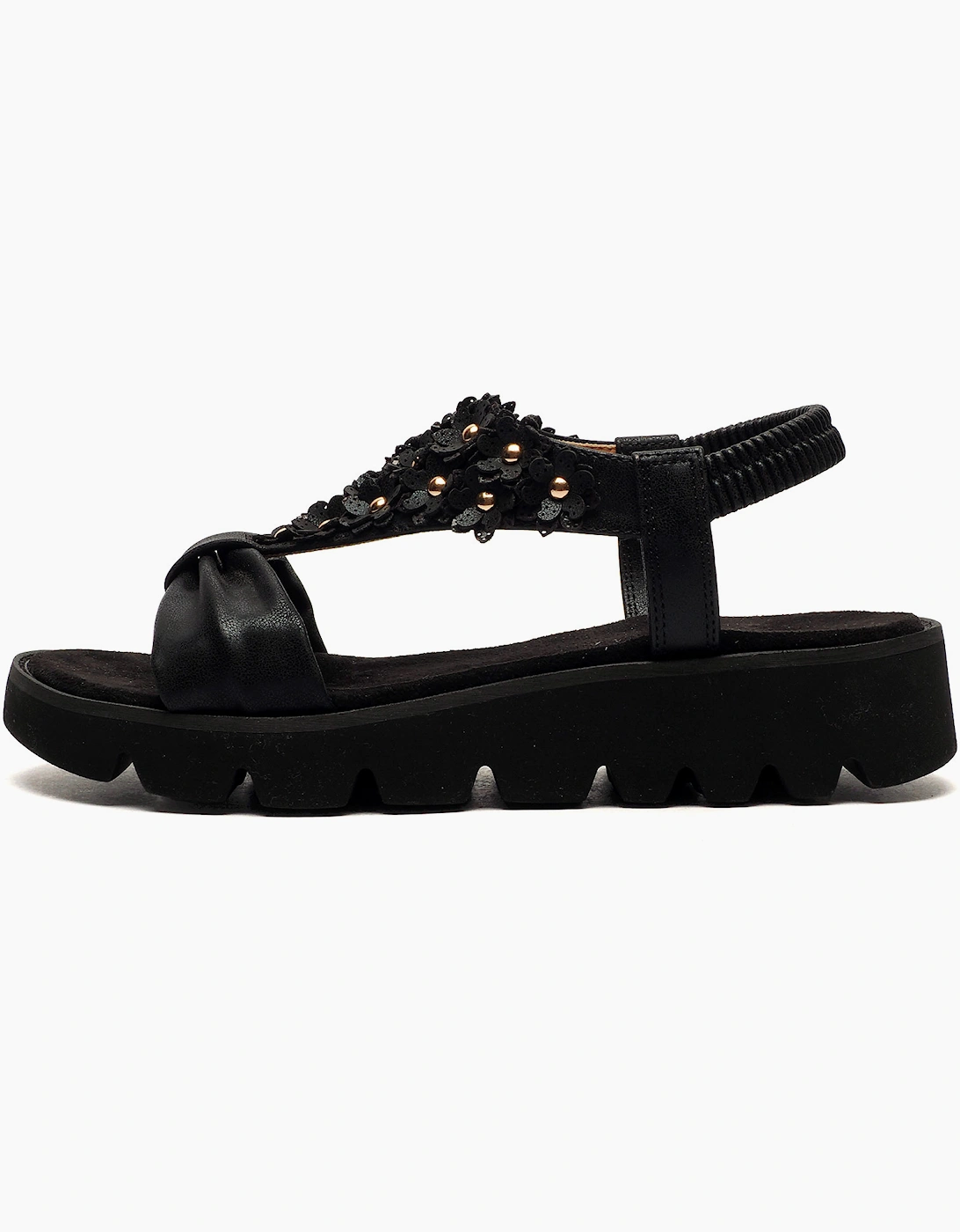 Cipriata Salvia Sandal Womens Black