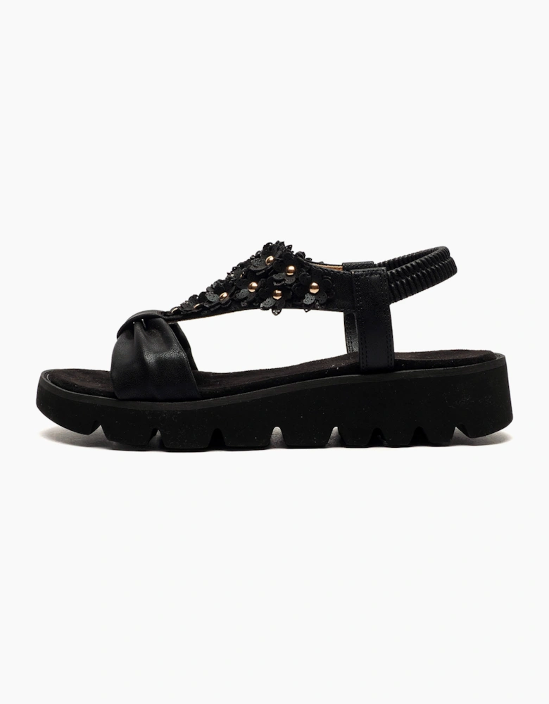 Cipriata Salvia Sandal Womens Black