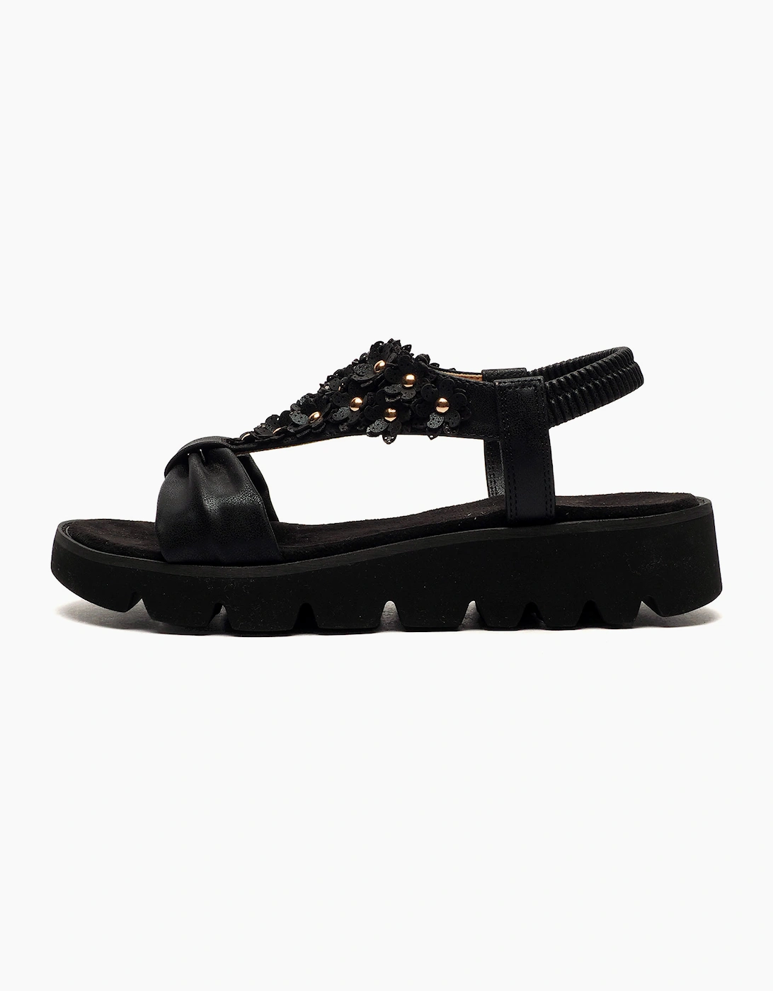 Cipriata Salvia Sandal Womens Black