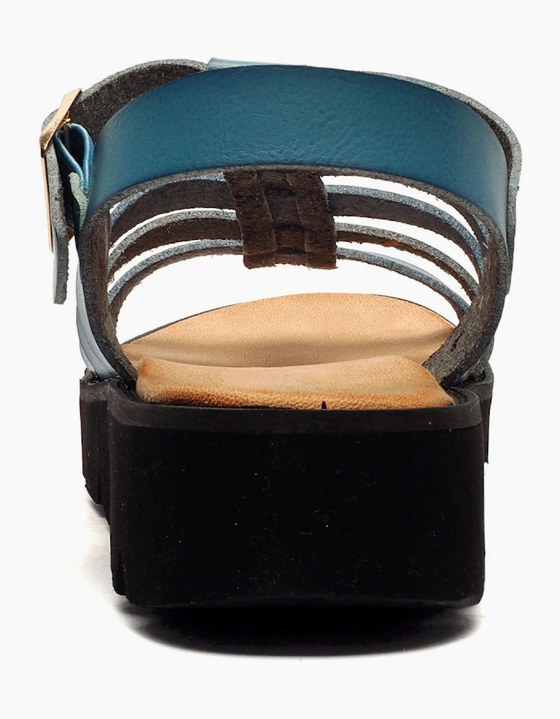 Cipriata Azia Wedge Sandal Womens Blue