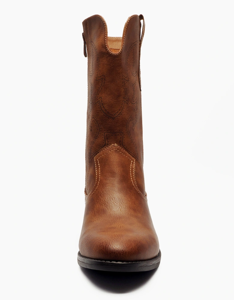 Cipriata Wanda Memory Foam Womens Boots Tan