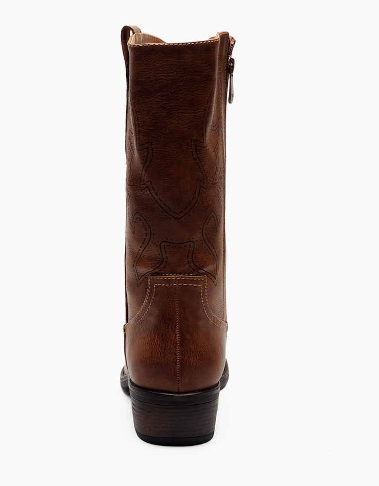 Cipriata Wanda Memory Foam Womens Boots Tan