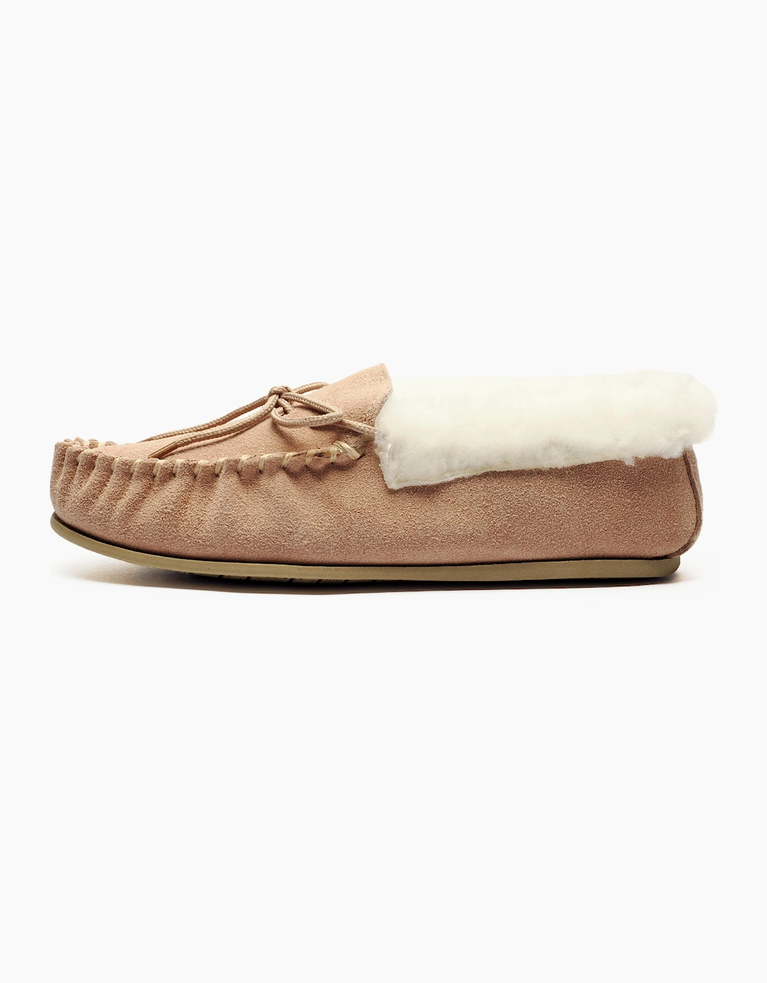 Mokkers Emily Moccasin Womens Slippers Stone