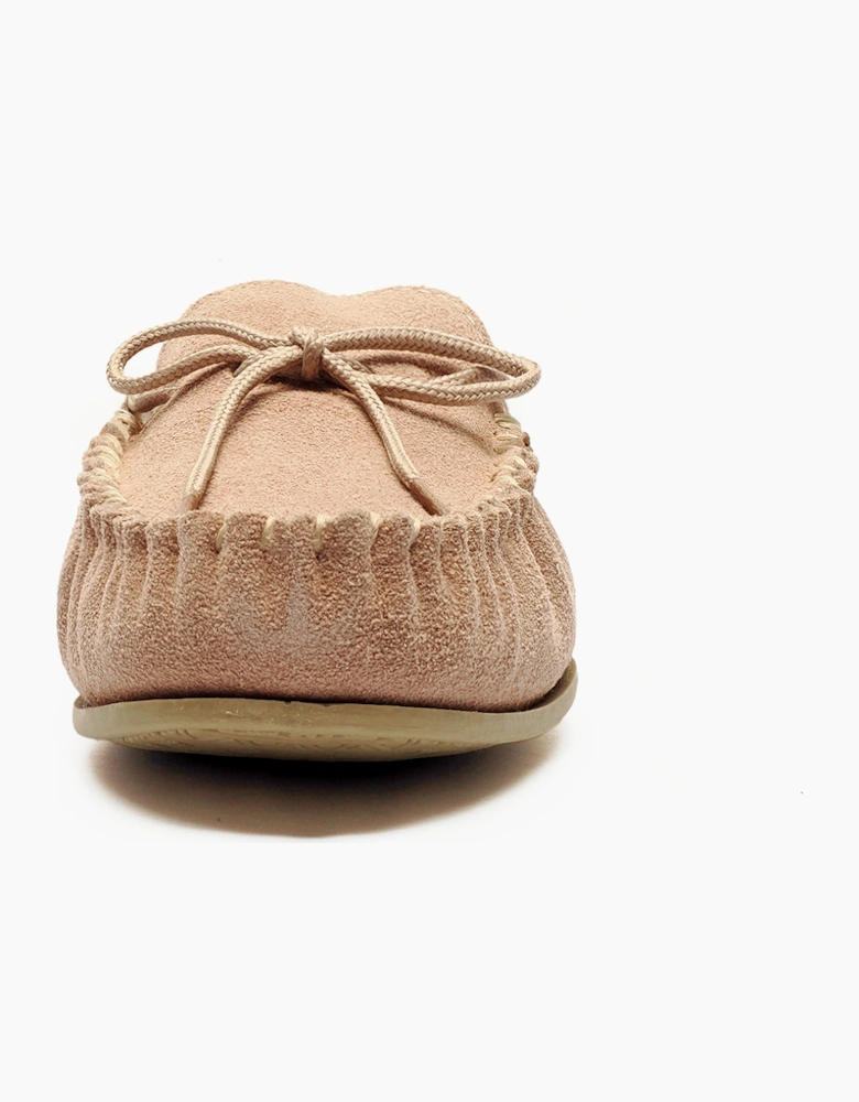 Mokkers Emily Moccasin Womens Slippers Stone