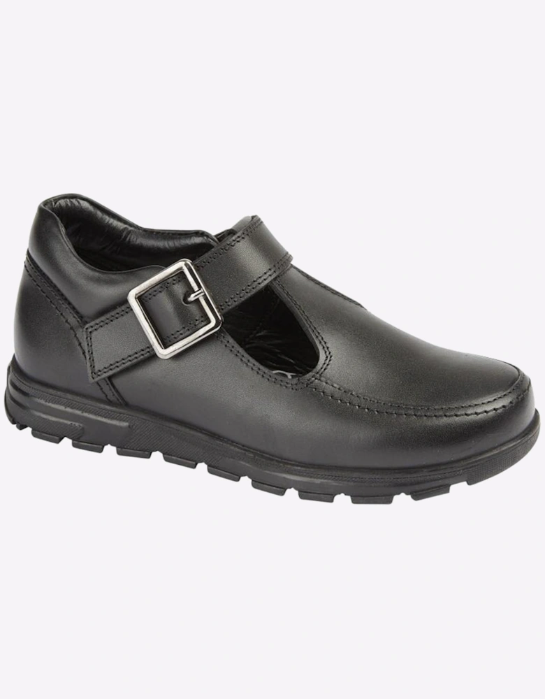 Roamers Evie Memory Foam Shoes Girls Black