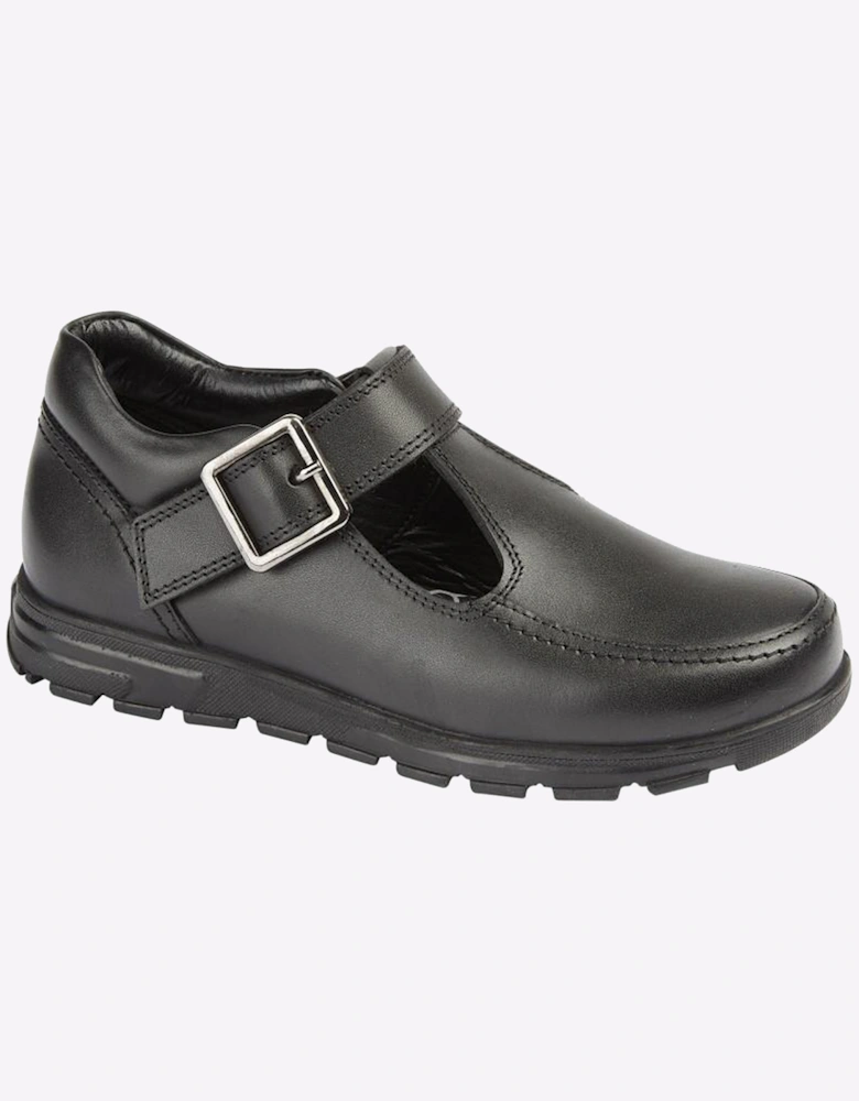 Roamers Evie Memory Foam Shoes Girls Black