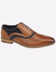 Tan / Navy