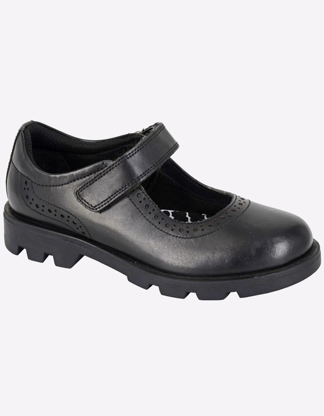 Roamers Alma Memory Foam Shoes Junior Black