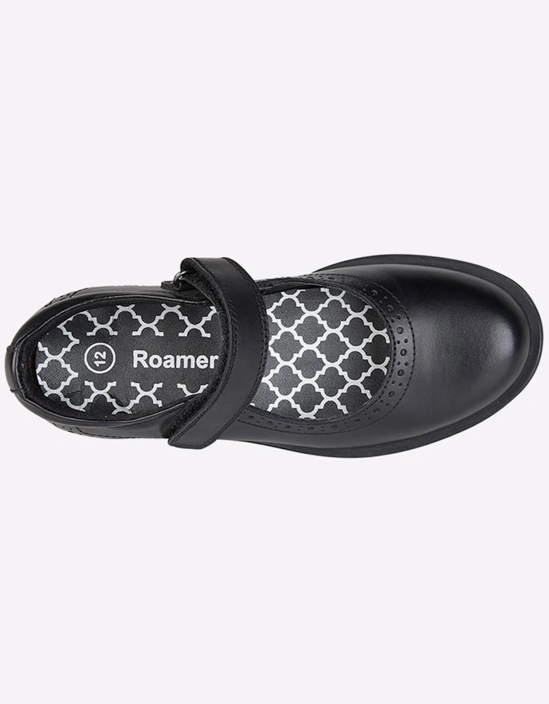 Roamers Alma Memory Foam Shoes Junior Black