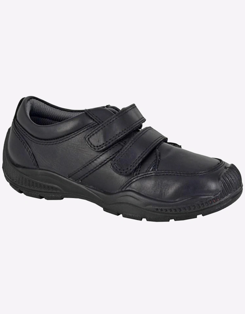 Roamers Sandyford Leather Junior Black