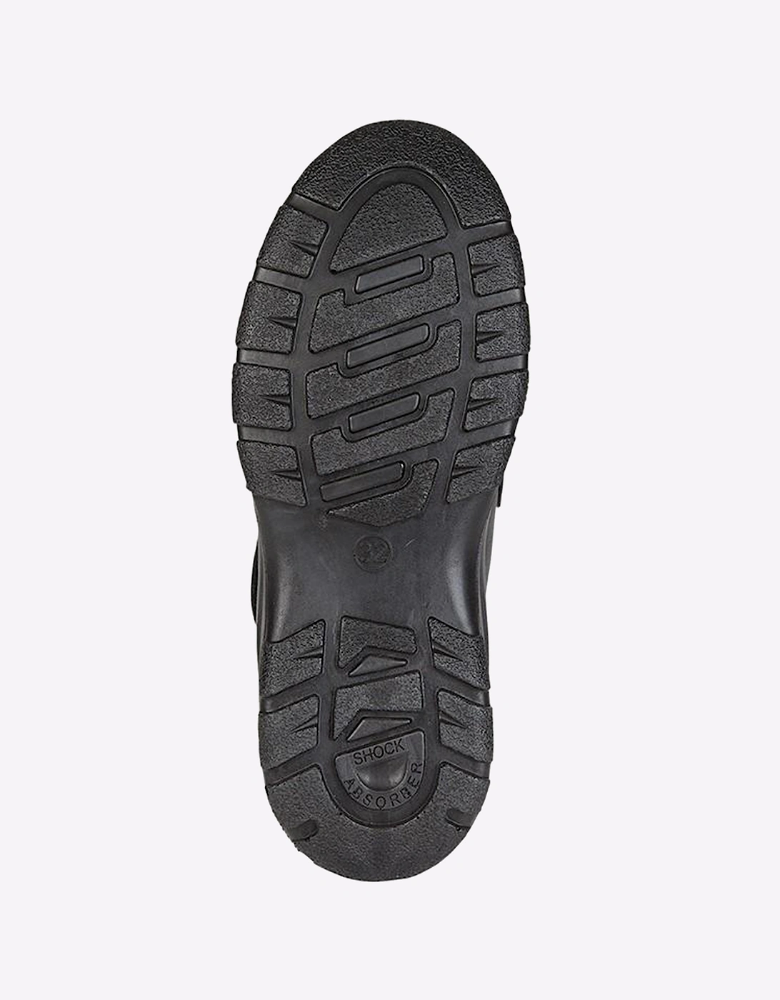 Roamers Sandyford Leather Junior Black