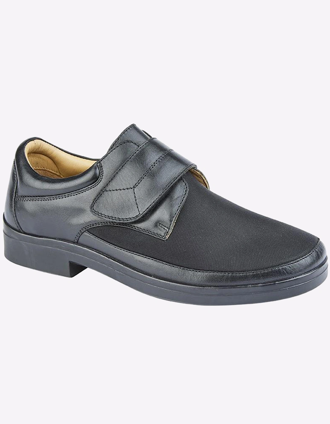 Roamers Tremnont Shoes Extra Wide Mens Black