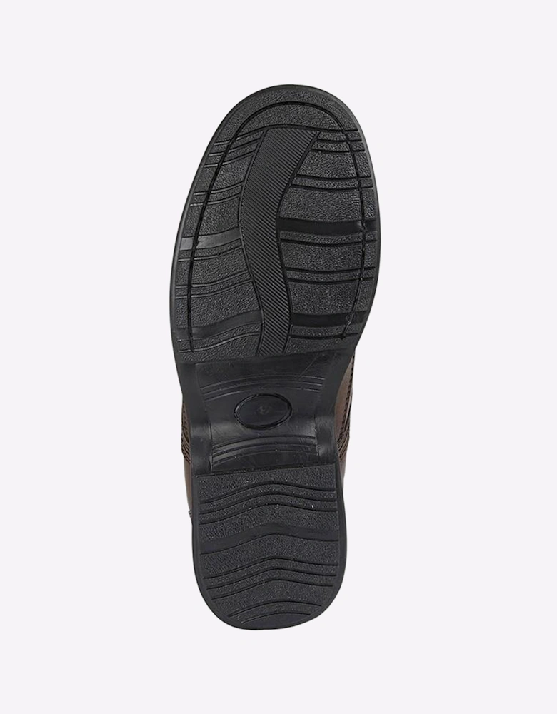 Roamers Newfield Leather Mens Black