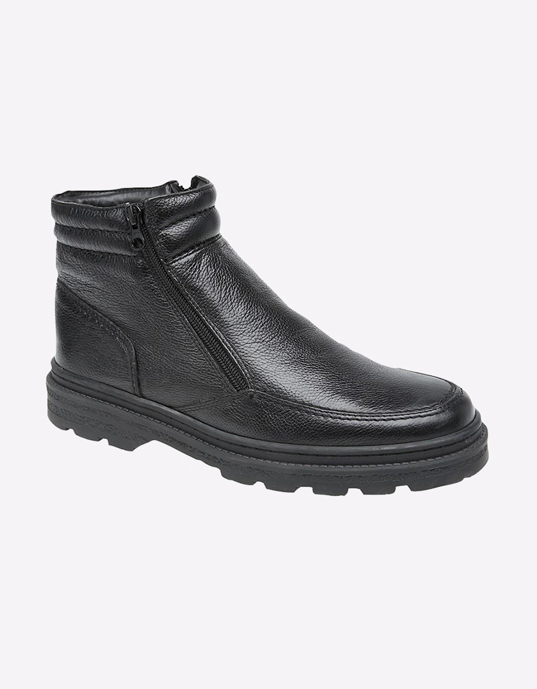 Roamers Orrington Thermal Leather Mens Black