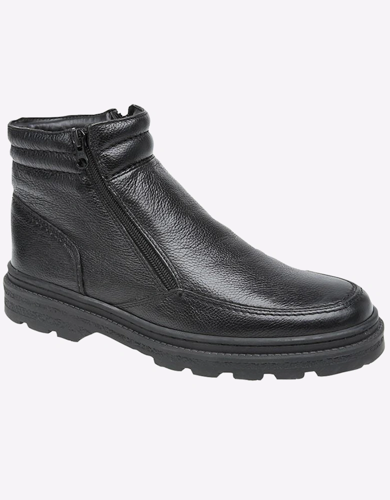 Roamers Orrington Thermal Leather Mens Black