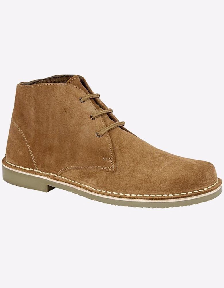 Roamers Medway Leather Mens (Relaxed Fit) Sand