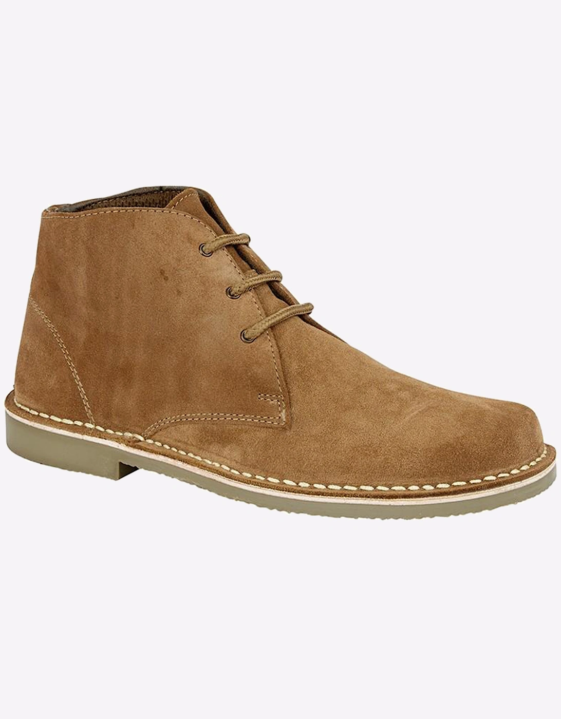 Roamers Medway Leather Mens (Relaxed Fit) Sand
