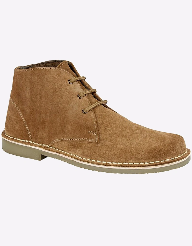 Roamers Medway Leather Mens (Relaxed Fit) Sand