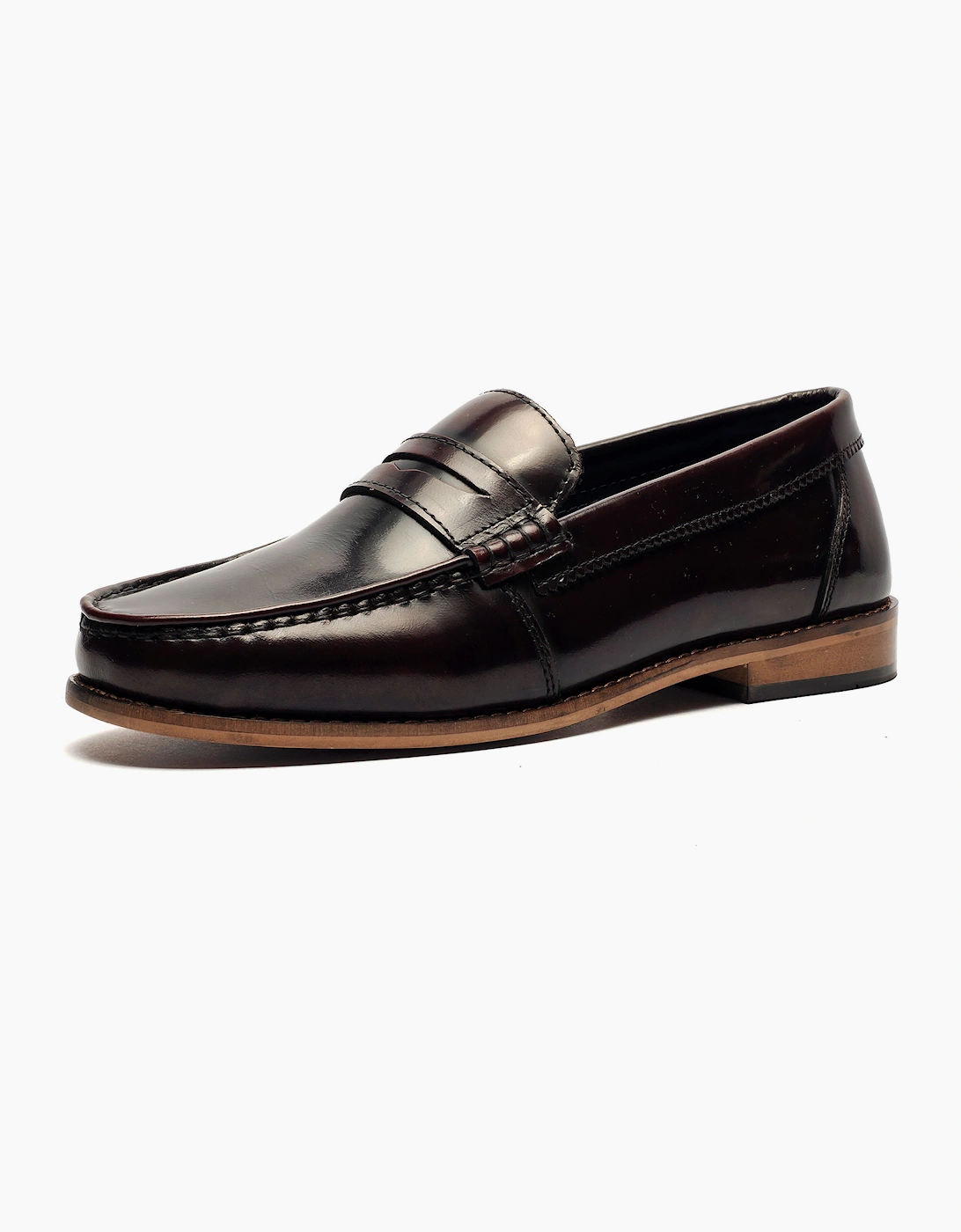 Roamers Dixfield Loafer Mens Burgundy